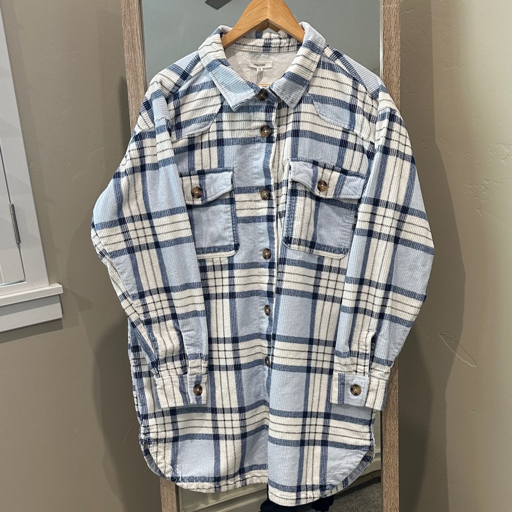 Maurices heavy textured shacket